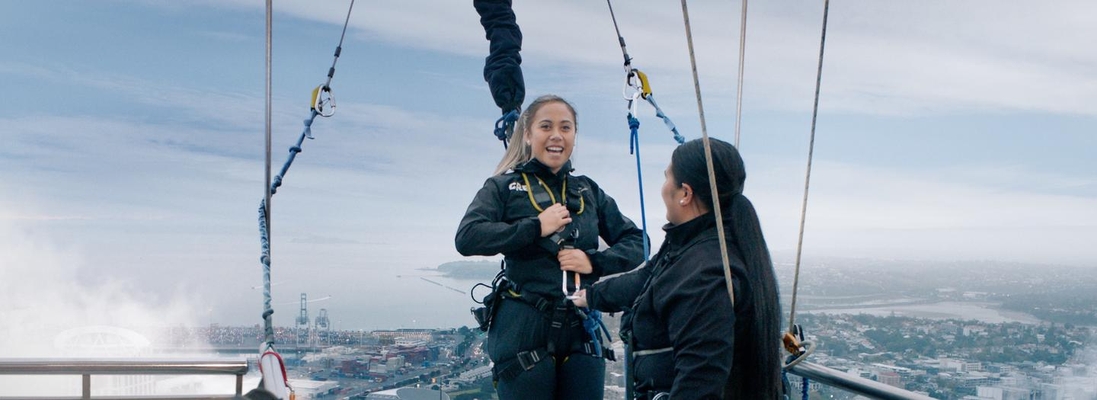 SkyJump Off the Sky Tower